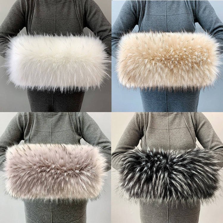 Muff Hand Warmer Luxury Vintage Accessory for Victorian Attire & Historical Events ARCC1012