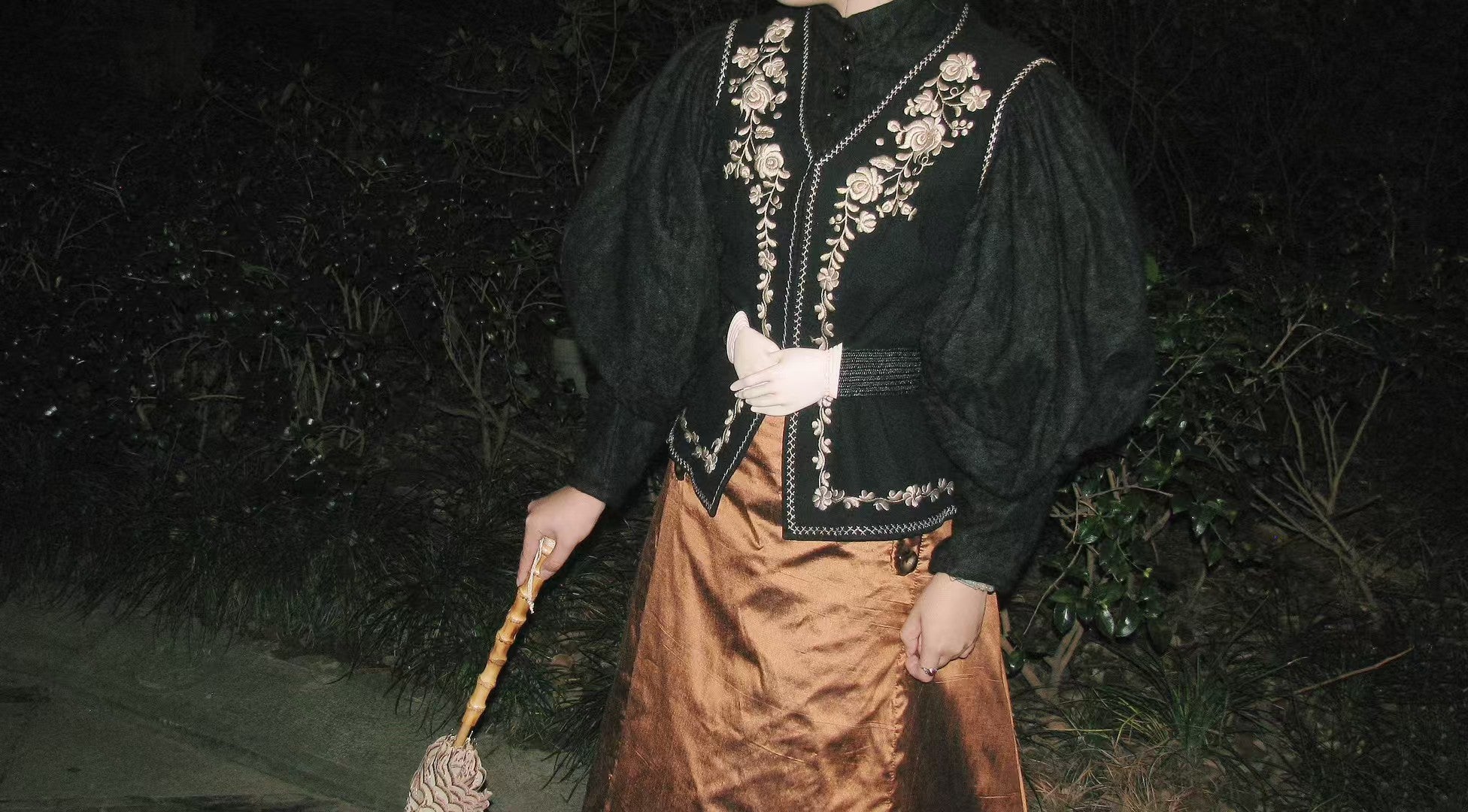 Victorian hand mourning belt