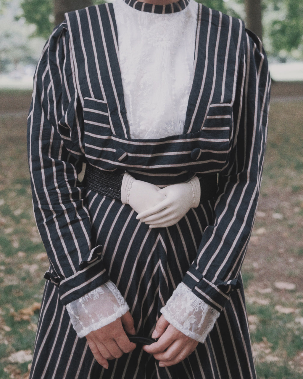 Victorian hand mourning belt