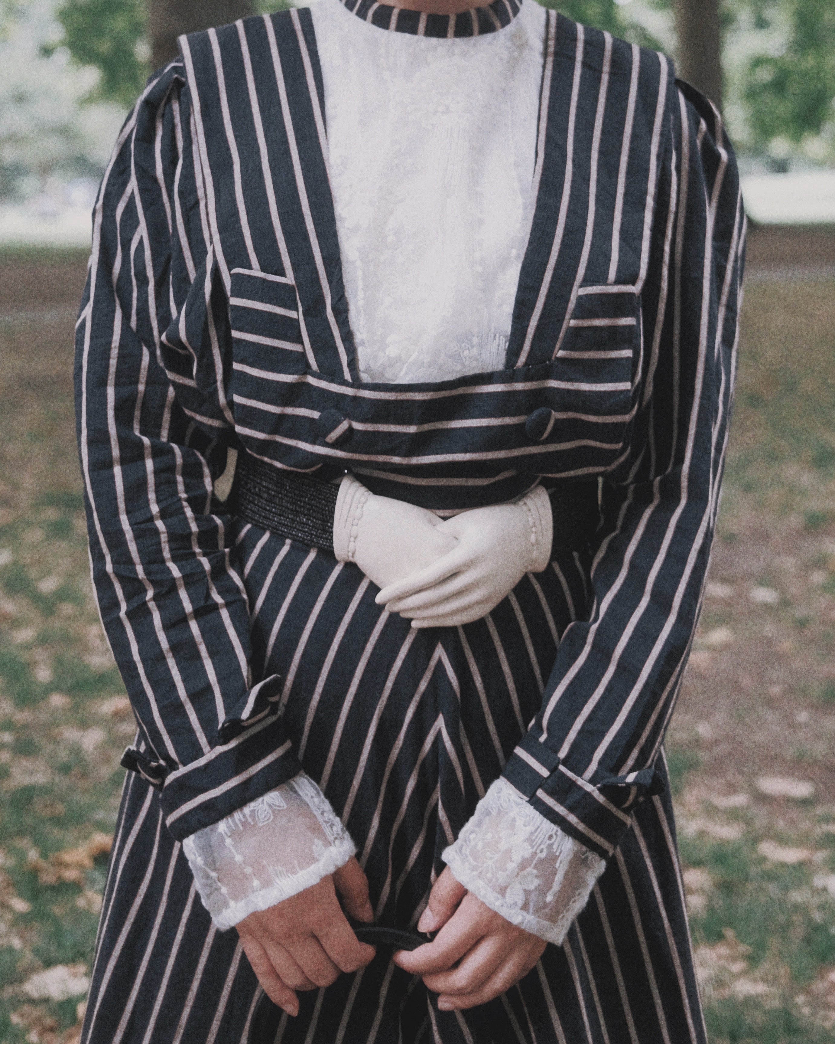 Victorian hand mourning belt