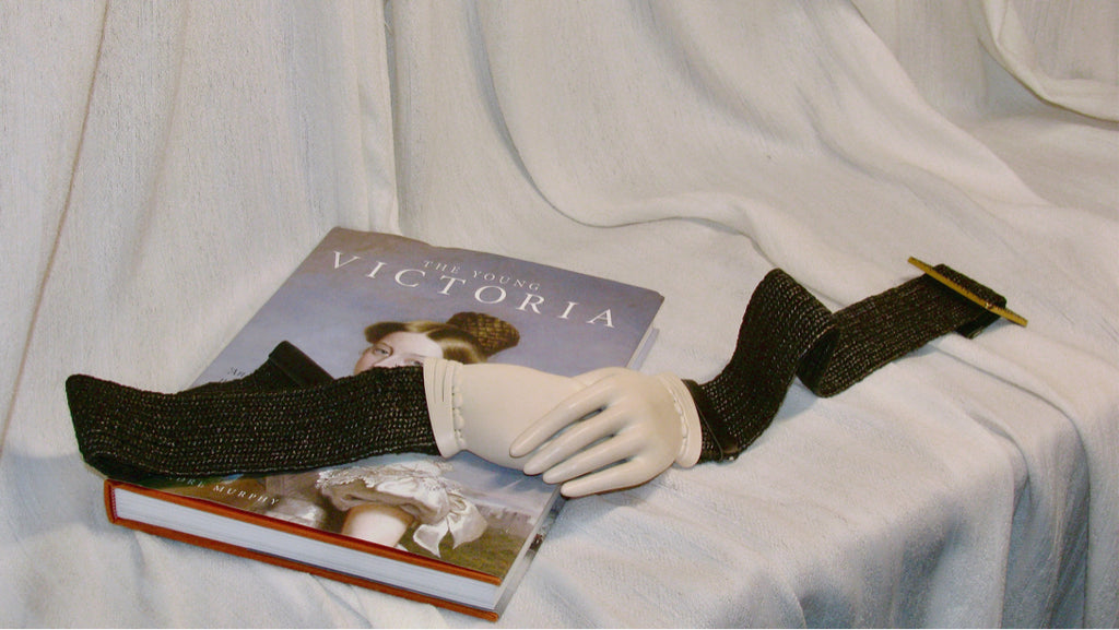 Victorian hand mourning belt