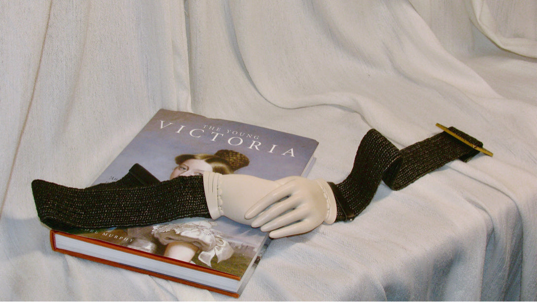 Victorian hand mourning belt