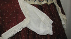 1850s Victorian  Day Dress with half sleeves -  ARCL1004