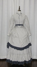 1870s Victorian  SeasideDress -ARCL1006