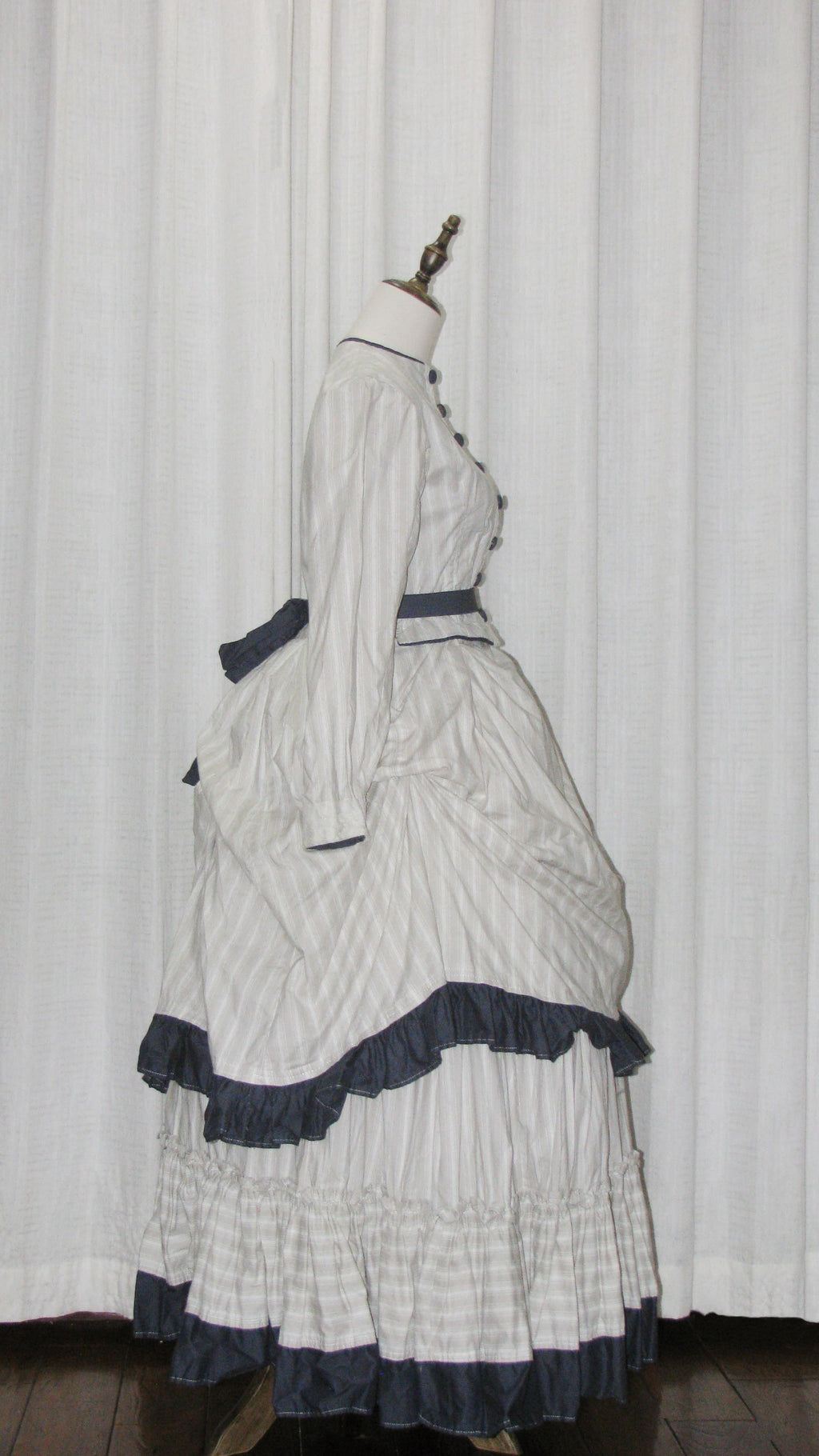 1870s Victorian  SeasideDress -ARCL1006