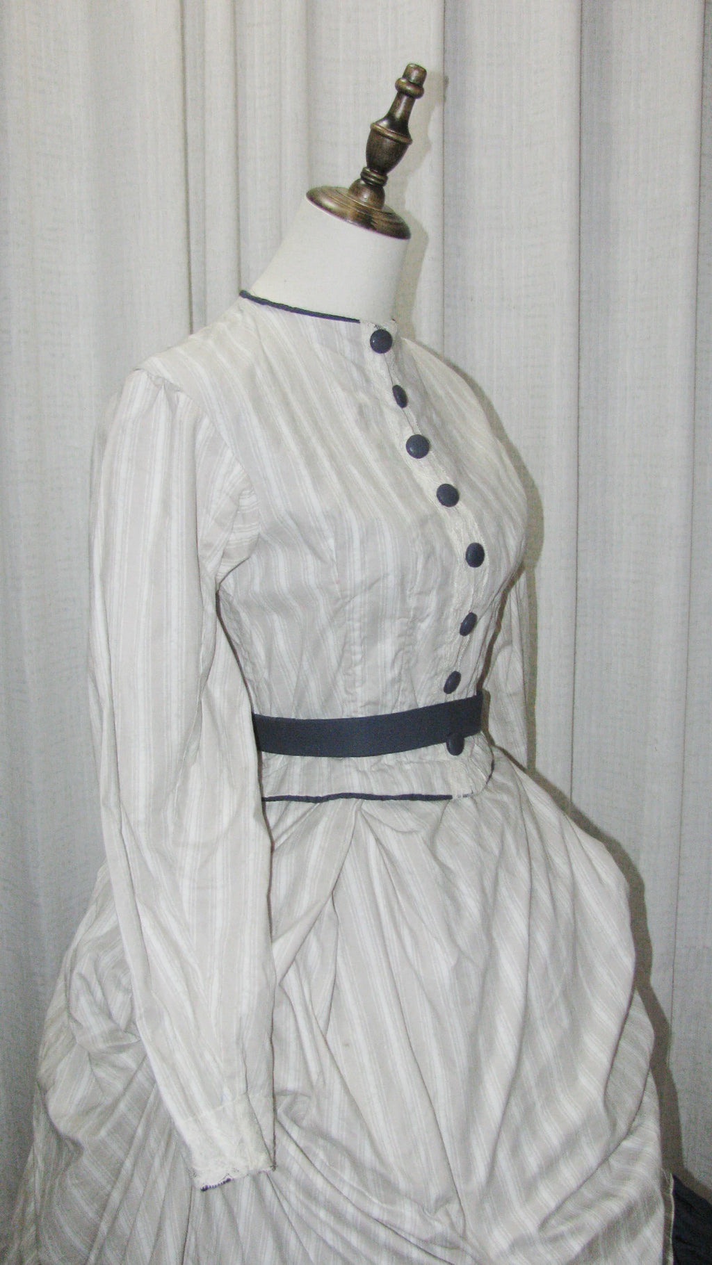 1870s Victorian  SeasideDress -ARCL1006