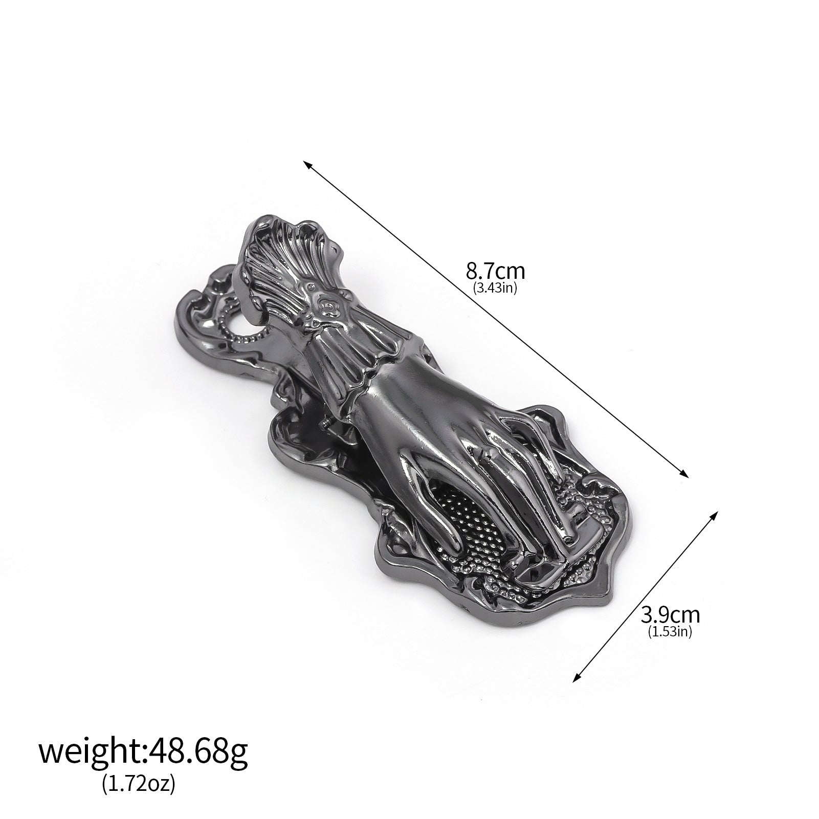 Victorian-Inspired Gold Hand Bookmark Clip | Ornate Metal Page Holder for Reading & Collecting ARCC1022